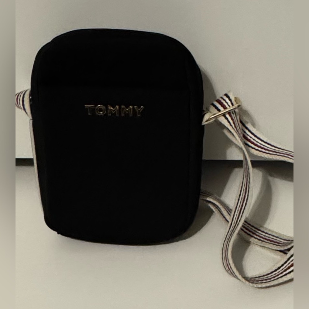 Tommy Black Crossbody Bag